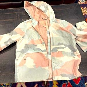 Girls rain jacket - large
